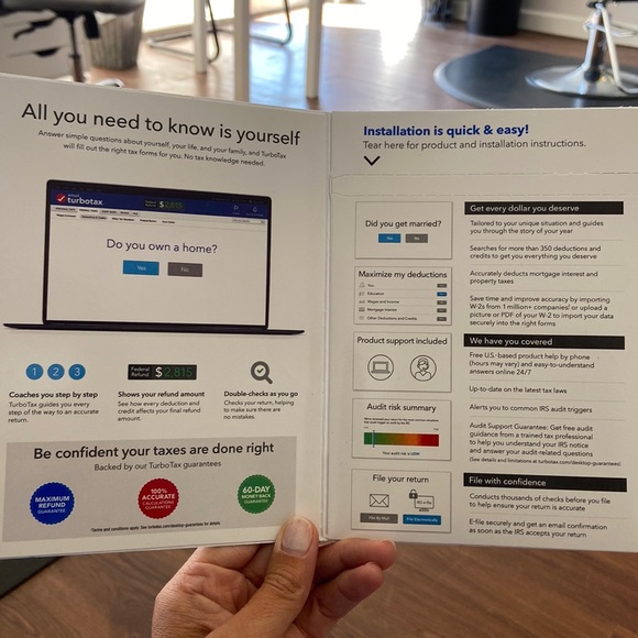 Intuit turbotax deluxe tax year 2022 - Picture 2 of 5
